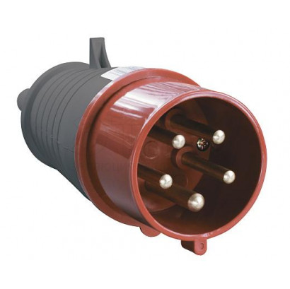 Вилка кабельная 32А 380В IР44 3Р+N+Е ССИ-025 переносная